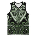 Custom Aotearoa Ngati Awa Basketball Jersey Maori Tribal Pattern