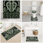 Aotearoa Ngati Awa Bathroom Set Maori Tribal Pattern