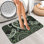 Aotearoa Ngati Awa Bathroom Set Maori Tribal Pattern