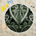 Aotearoa Ngati Awa Beach Blanket Maori Tribal Pattern