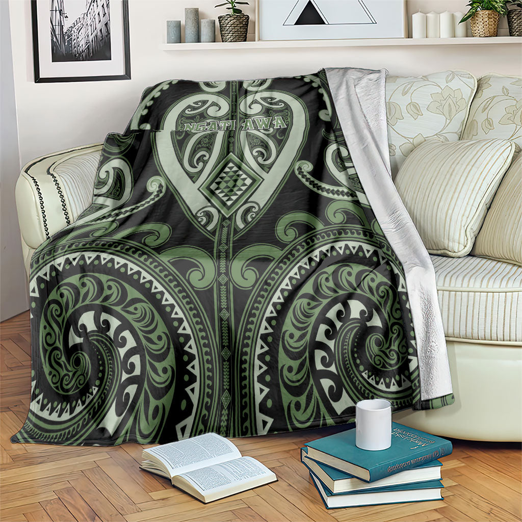 Aotearoa Ngati Awa Blanket Maori Tribal Pattern