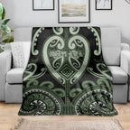 Aotearoa Ngati Awa Blanket Maori Tribal Pattern