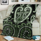 Aotearoa Ngati Awa Blanket Maori Tribal Pattern