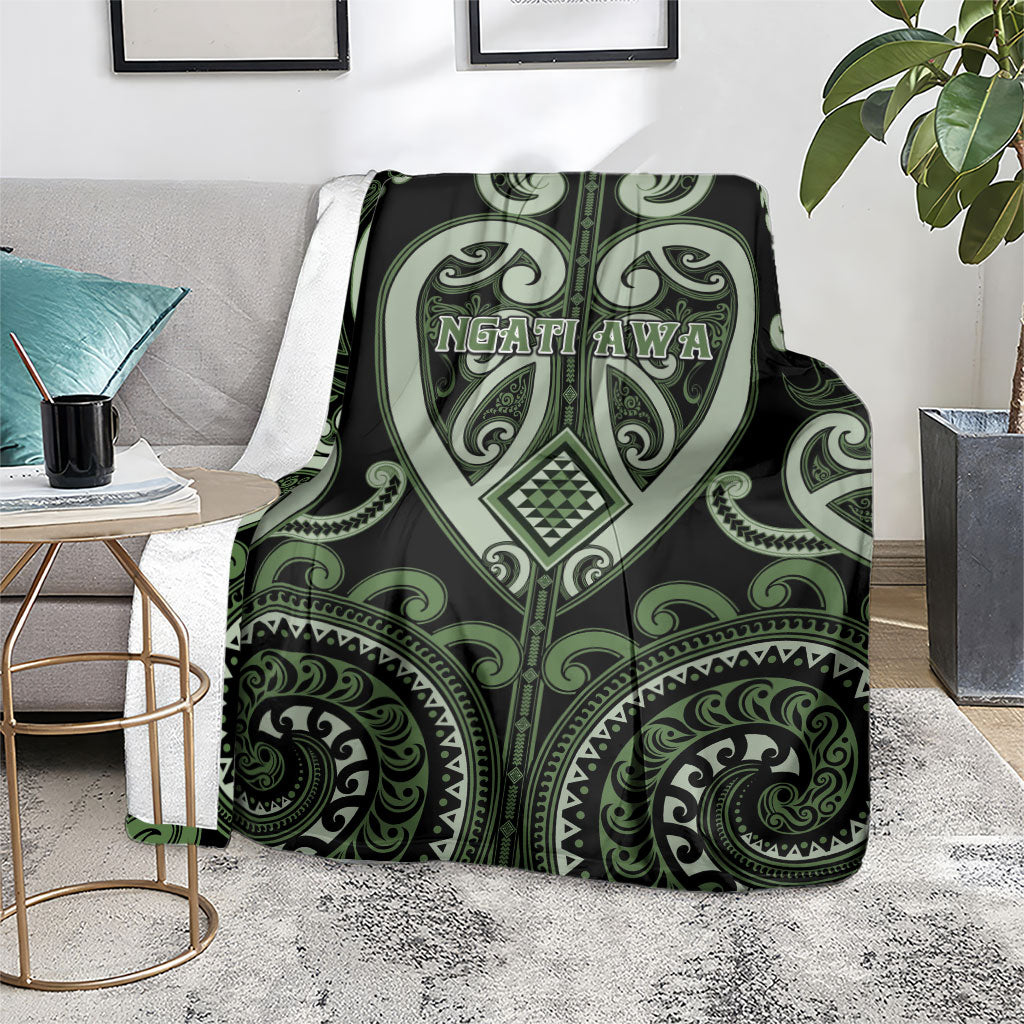 Aotearoa Ngati Awa Blanket Maori Tribal Pattern