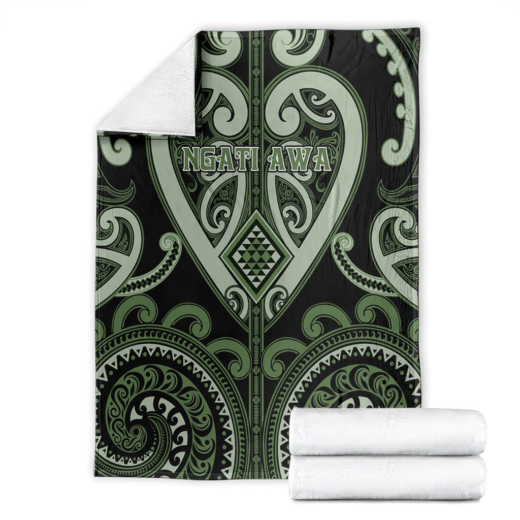 Aotearoa Ngati Awa Blanket Maori Tribal Pattern