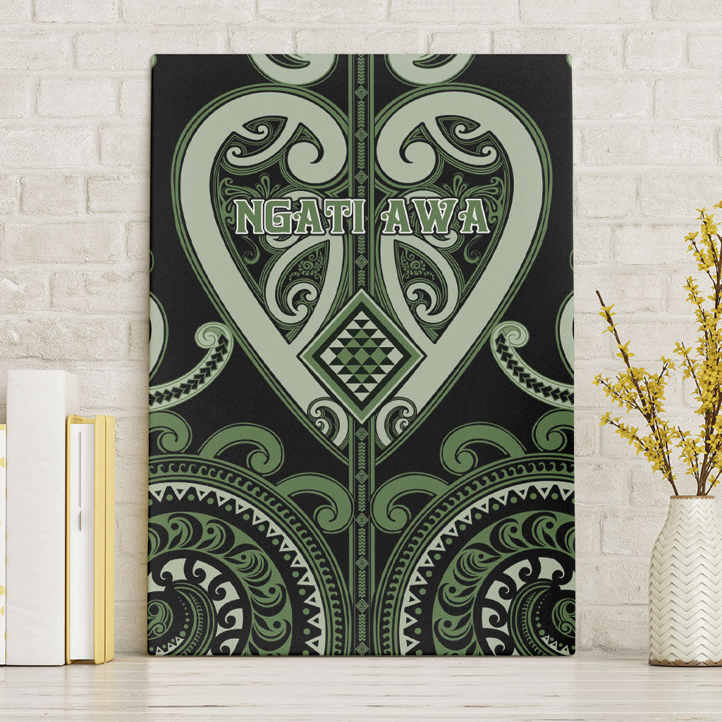 Aotearoa Ngati Awa Canvas Wall Art Maori Tribal Pattern