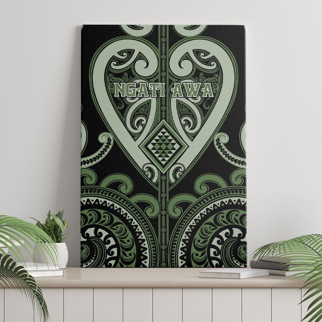 Aotearoa Ngati Awa Canvas Wall Art Maori Tribal Pattern