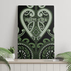 Aotearoa Ngati Awa Canvas Wall Art Maori Tribal Pattern