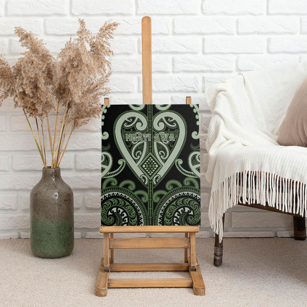 Aotearoa Ngati Awa Canvas Wall Art Maori Tribal Pattern