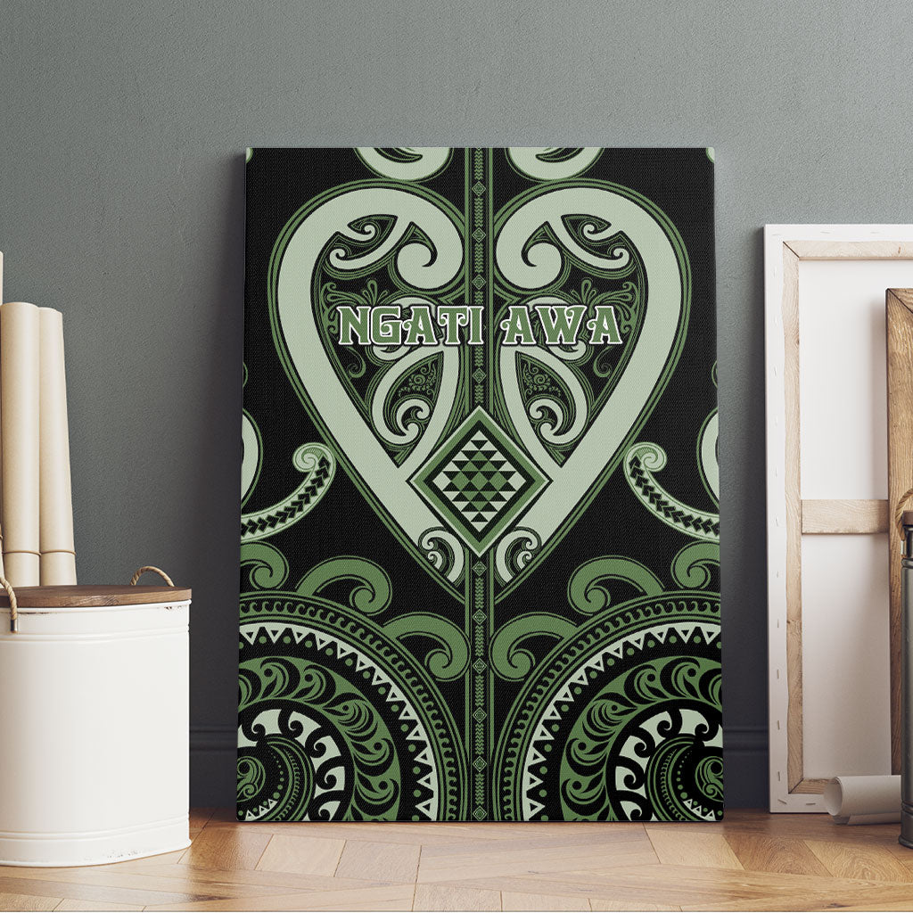 Aotearoa Ngati Awa Canvas Wall Art Maori Tribal Pattern