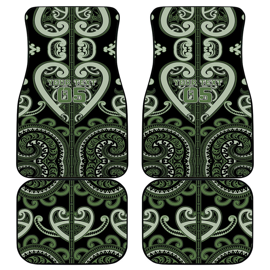 Custom Aotearoa Ngati Awa Car Mats Maori Tribal Pattern