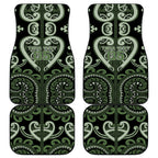 Custom Aotearoa Ngati Awa Car Mats Maori Tribal Pattern