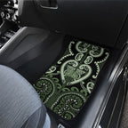 Custom Aotearoa Ngati Awa Car Mats Maori Tribal Pattern
