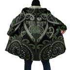 Custom Aotearoa Ngati Awa Cloak Maori Tribal Pattern