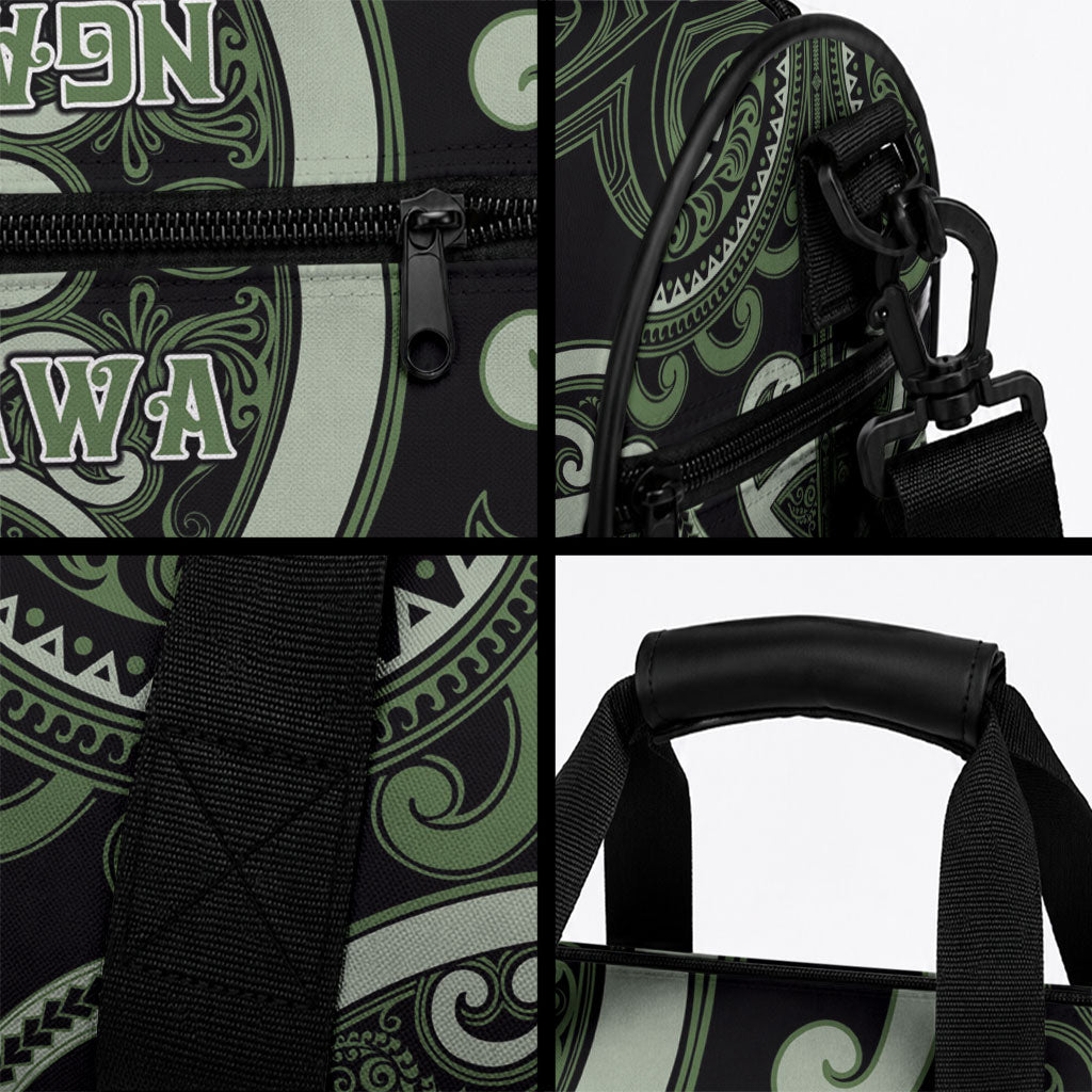 Aotearoa Ngati Awa Duffle Bag Maori Tribal Pattern