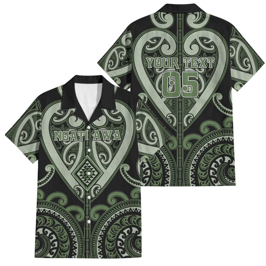 Custom Aotearoa Ngati Awa Family Matching Off The Shoulder Long Sleeve Dress and Hawaiian Shirt Maori Tribal Pattern