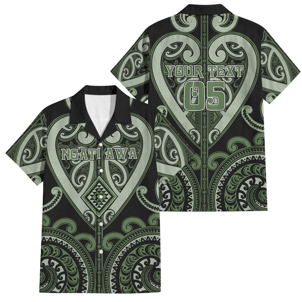 Custom Aotearoa Ngati Awa Family Matching Summer Maxi Dress and Hawaiian Shirt Maori Tribal Pattern