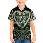 Custom Aotearoa Ngati Awa Hawaiian Shirt Maori Tribal Pattern