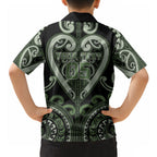 Custom Aotearoa Ngati Awa Hawaiian Shirt Maori Tribal Pattern