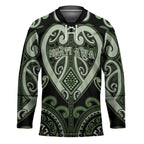 Custom Aotearoa Ngati Awa Hockey Jersey Maori Tribal Pattern