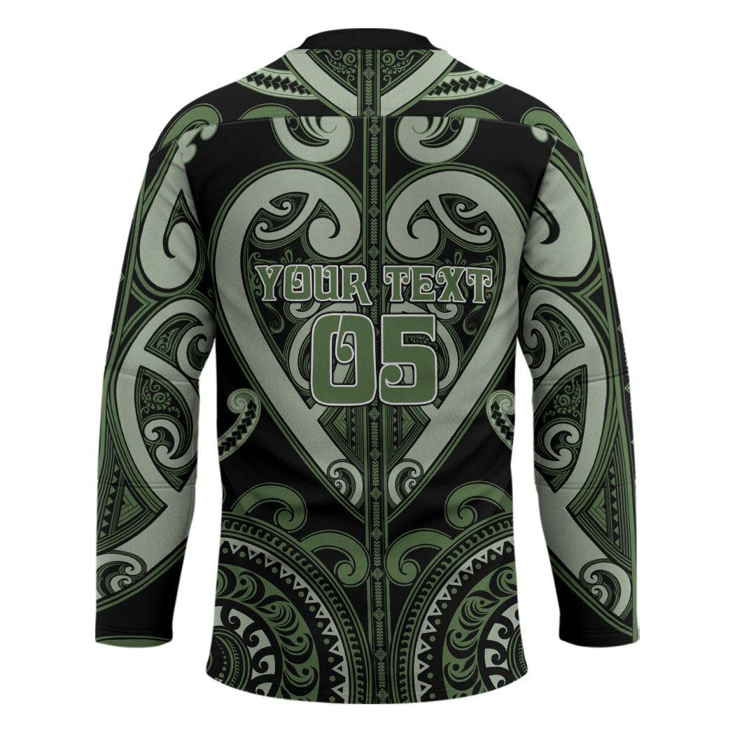 Custom Aotearoa Ngati Awa Hockey Jersey Maori Tribal Pattern