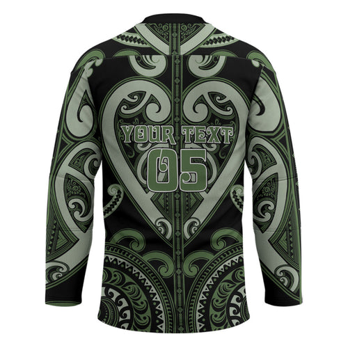 Custom Aotearoa Ngati Awa Hockey Jersey Maori Tribal Pattern