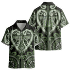 Custom Aotearoa Ngati Awa Kid Hawaiian Shirt Maori Tribal Pattern