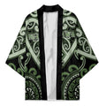 Custom Aotearoa Ngati Awa Kimono Maori Tribal Pattern