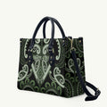 Aotearoa Ngati Awa Leather Bag Maori Tribal Pattern