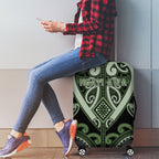 Aotearoa Ngati Awa Luggage Cover Maori Tribal Pattern