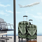 Aotearoa Ngati Awa Luggage Cover Maori Tribal Pattern