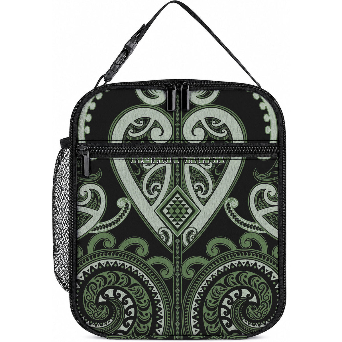 Aotearoa Ngati Awa Lunch Bag Maori Tribal Pattern