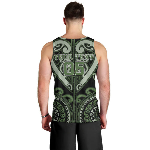Custom Aotearoa Ngati Awa Men Tank Top Maori Tribal Pattern
