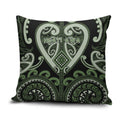 Aotearoa Ngati Awa Pillow Cover Maori Tribal Pattern