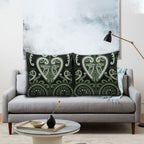 Aotearoa Ngati Awa Pillow Cover Maori Tribal Pattern