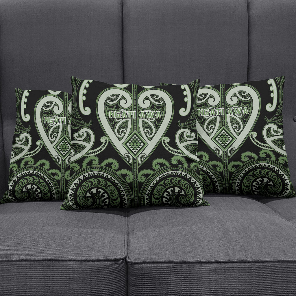 Aotearoa Ngati Awa Pillow Cover Maori Tribal Pattern