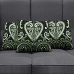 Aotearoa Ngati Awa Pillow Cover Maori Tribal Pattern