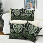 Aotearoa Ngati Awa Pillow Cover Maori Tribal Pattern