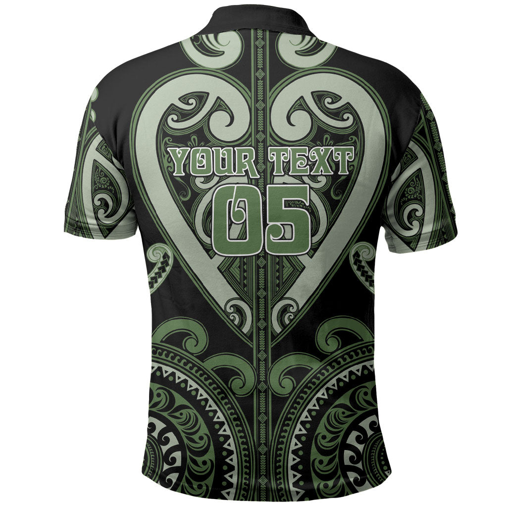 Custom Aotearoa Ngati Awa Polo Shirt Maori Tribal Pattern