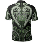 Custom Aotearoa Ngati Awa Polo Shirt Maori Tribal Pattern