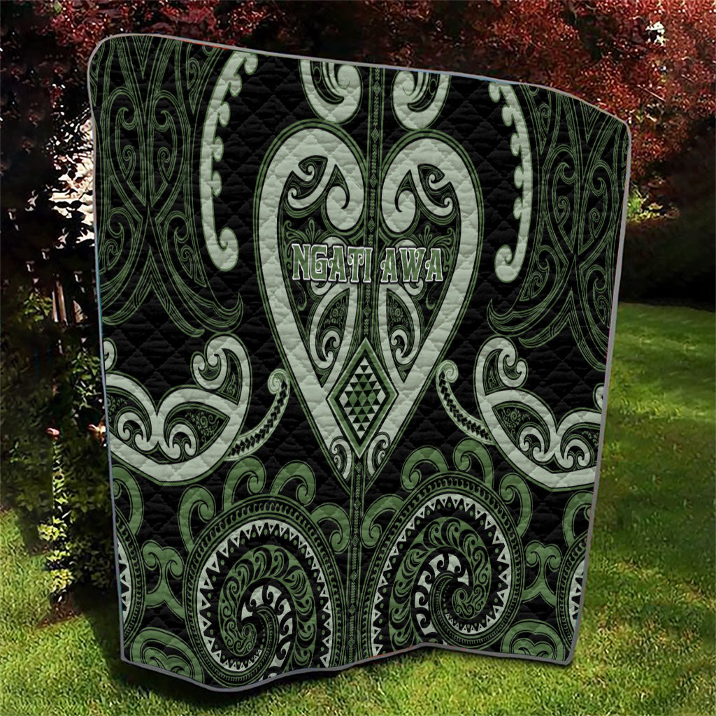 Aotearoa Ngati Awa Quilt Maori Tribal Pattern