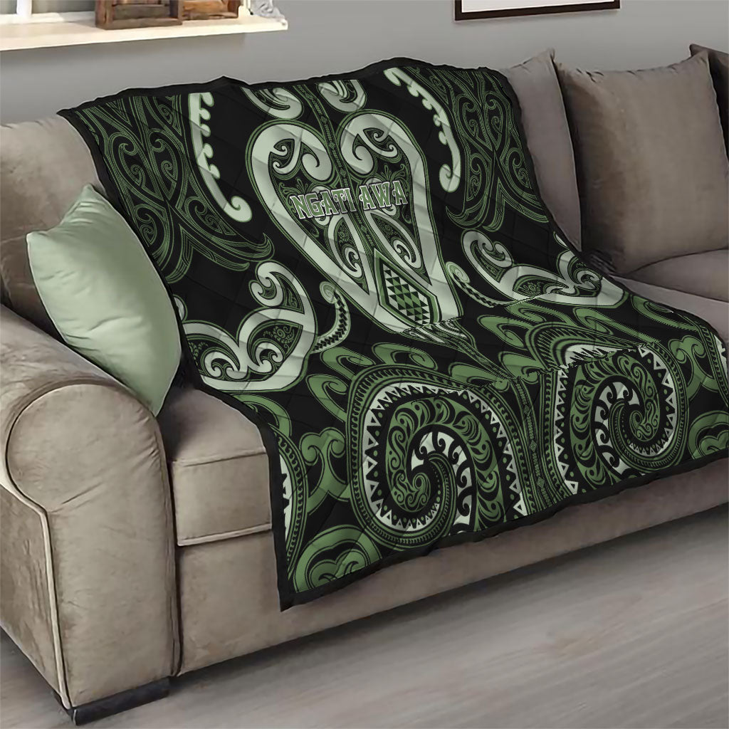 Aotearoa Ngati Awa Quilt Maori Tribal Pattern