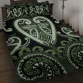 Aotearoa Ngati Awa Quilt Bed Set Maori Tribal Pattern