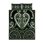 Aotearoa Ngati Awa Quilt Bed Set Maori Tribal Pattern