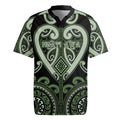 Custom Aotearoa Ngati Awa Rugby Jersey Maori Tribal Pattern