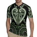 Custom Aotearoa Ngati Awa Rugby Jersey Maori Tribal Pattern