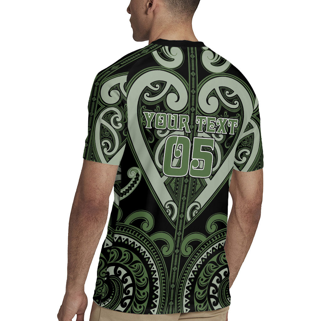 Custom Aotearoa Ngati Awa Rugby Jersey Maori Tribal Pattern
