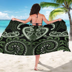 Aotearoa Ngati Awa Sarong Maori Tribal Pattern