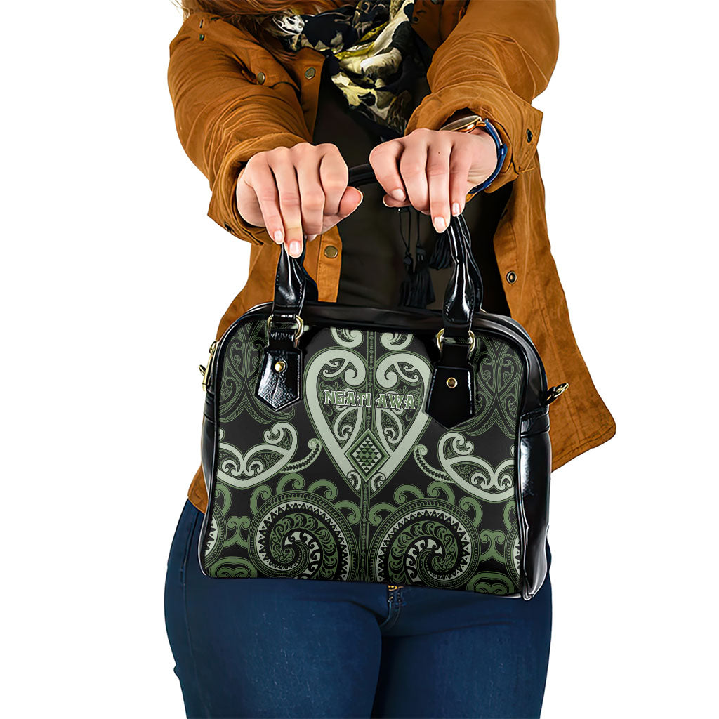 Aotearoa Ngati Awa Shoulder Handbag Maori Tribal Pattern