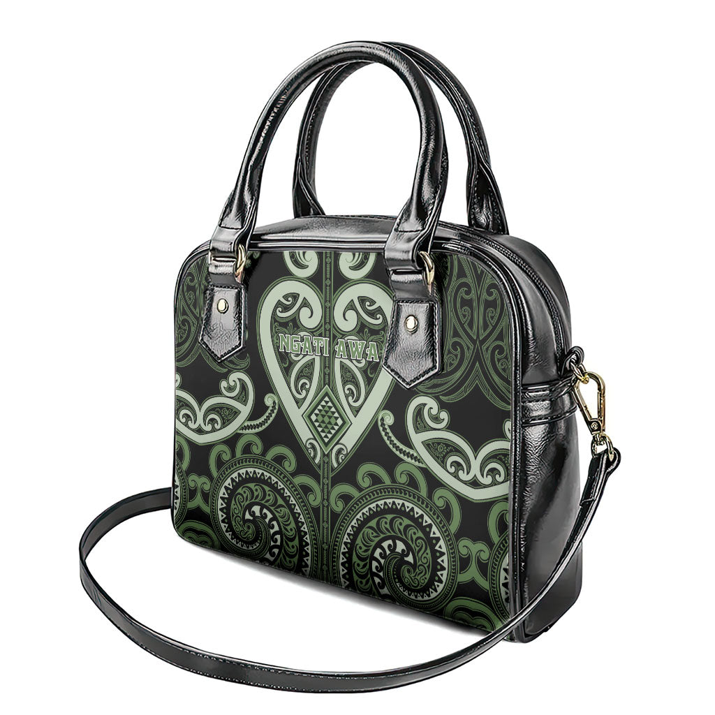 Aotearoa Ngati Awa Shoulder Handbag Maori Tribal Pattern